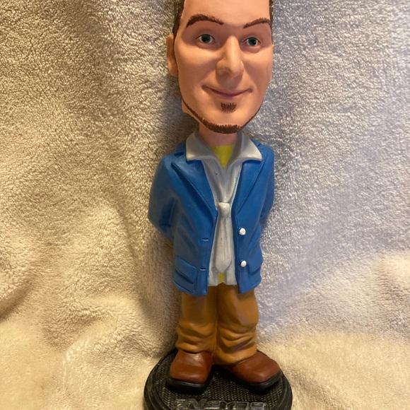2001 N Sync Lance Bass Bobble Head with Numbered Certificate of Authenticity - Picture 4 of 8